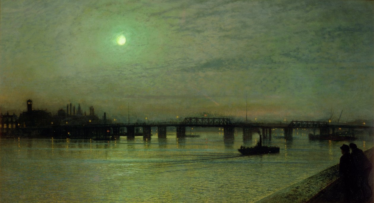 Battersea-Brücke, 1885 von John Atkinson Grimshaw