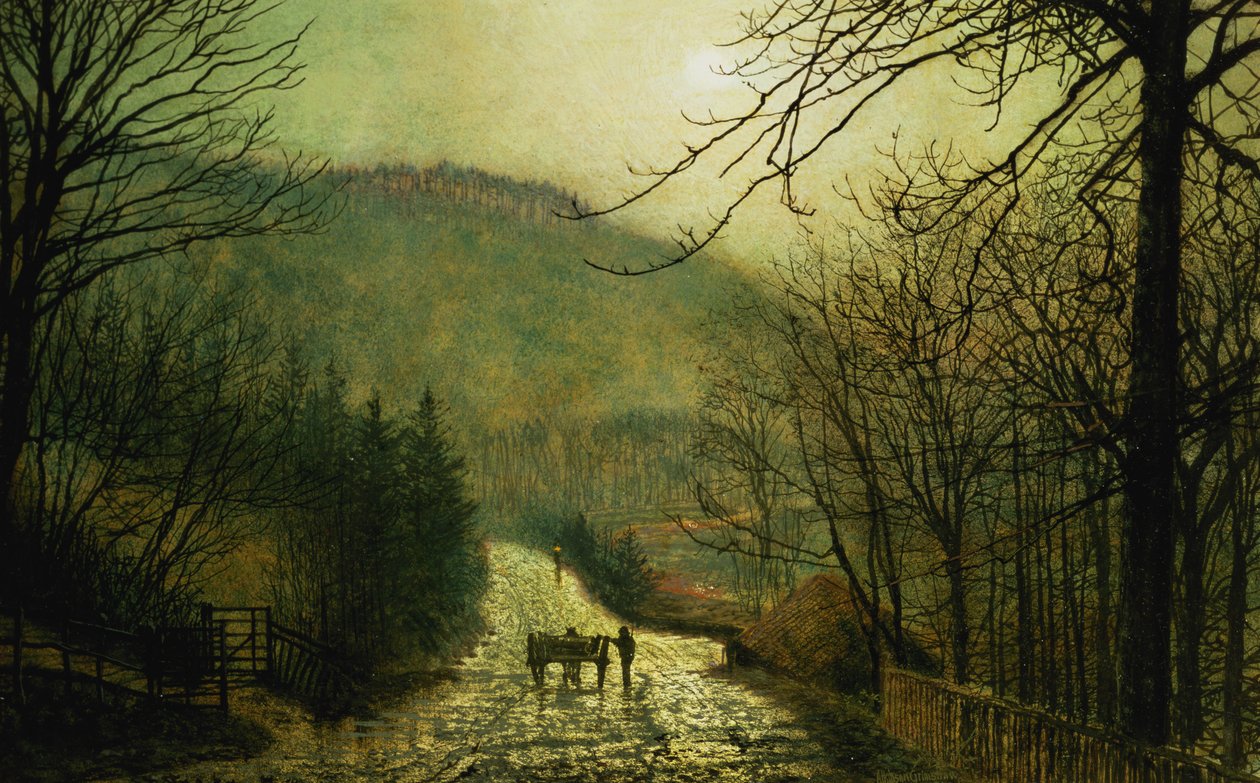 Forge Valley von John Atkinson Grimshaw