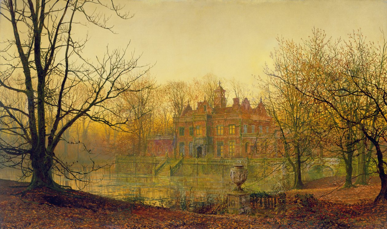 In Sere und Gelbem Blatt, 1879 von John Atkinson Grimshaw