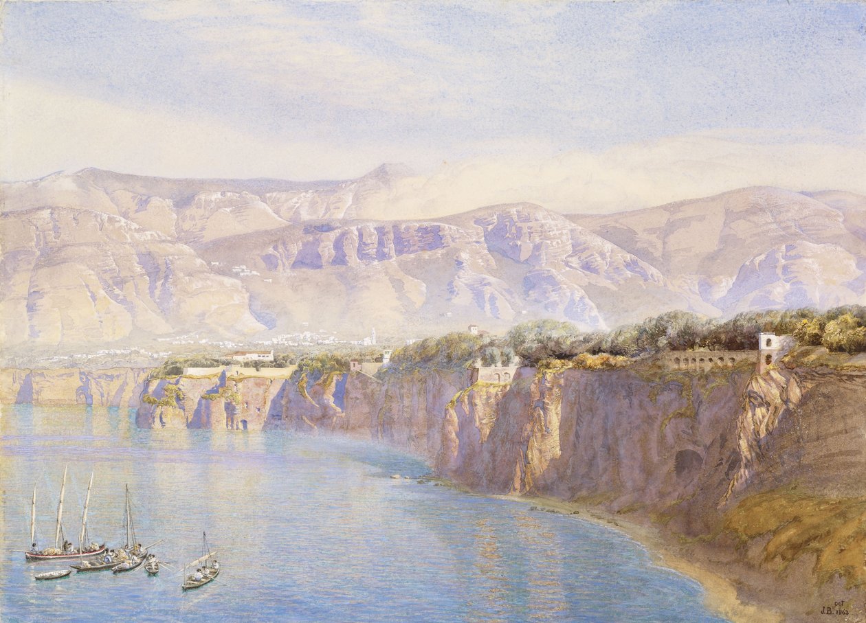 In der Nähe von Sorrent von John Brett