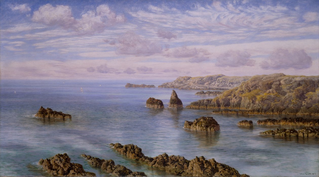 Südküste von Guernsey von John Brett