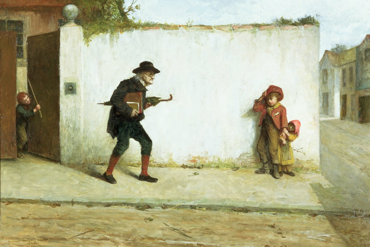 Der alte Dominie von John Burr