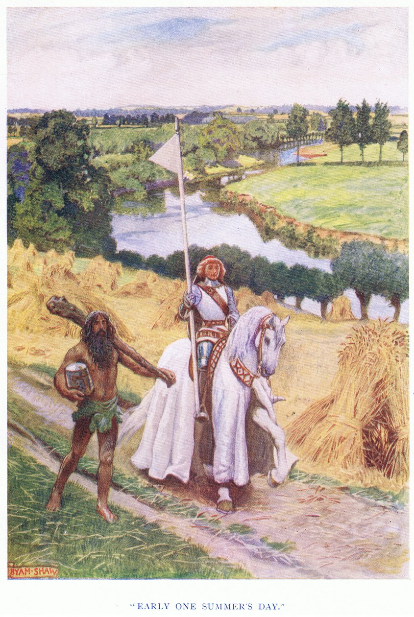 Früher Sommertag, 1928 von John Byam Liston Shaw