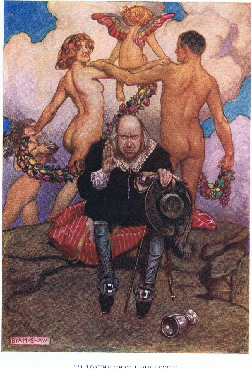 Ich verabscheue, dass ich liebte, 1928 von John Byam Liston Shaw