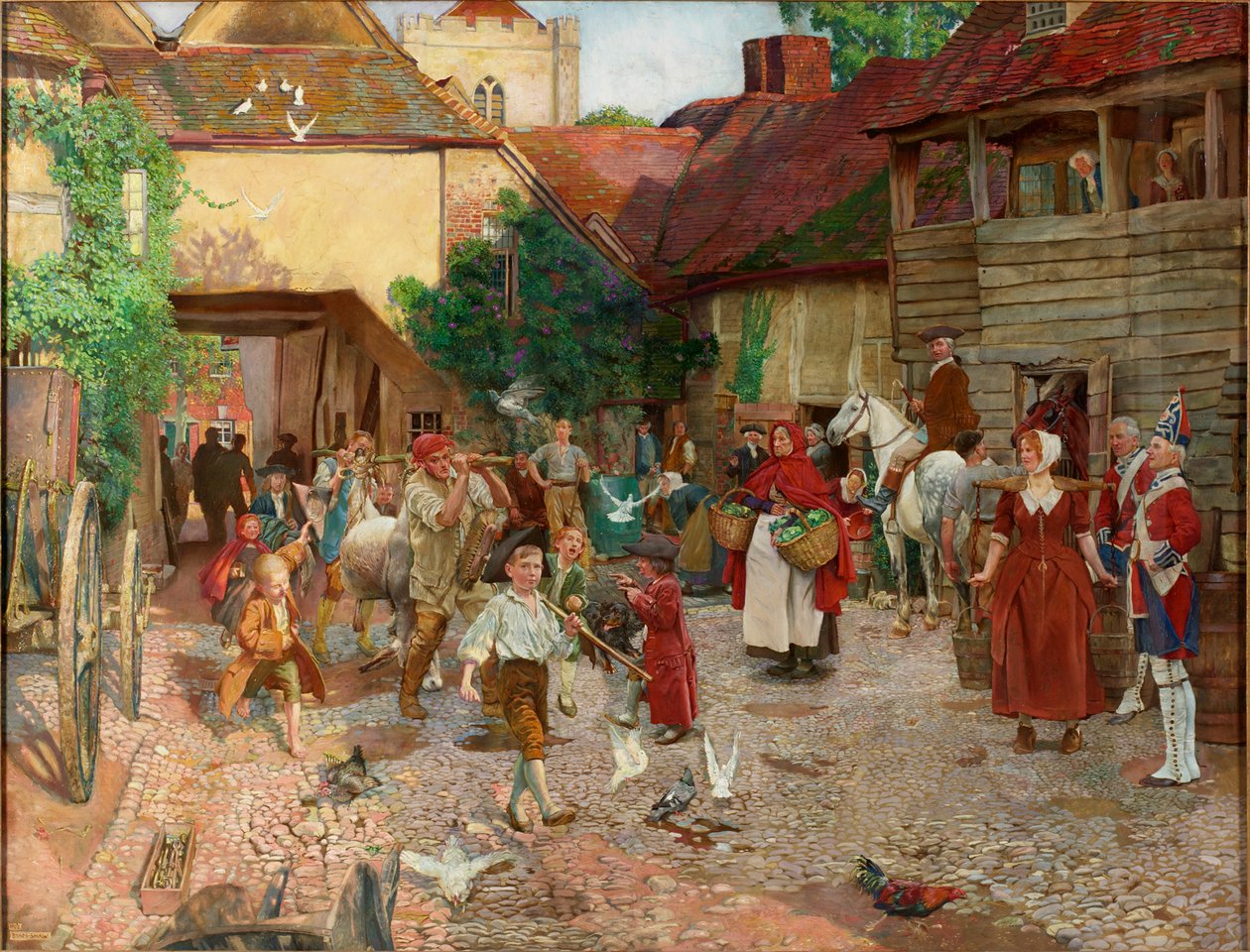 Der Narr, der jedem gefallen wollte, 1903 von John Byam Liston Shaw