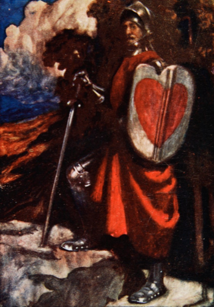 Der Dolmetscher rief dann einen Diener von ihm, namens Greatheart, Illustration aus 