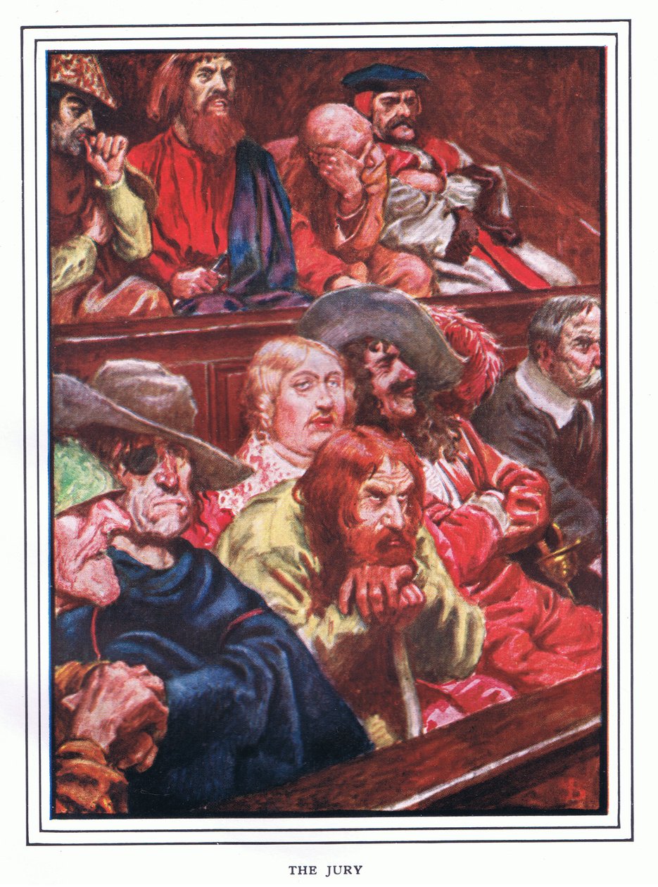 Die Jury von John Byam Liston Shaw