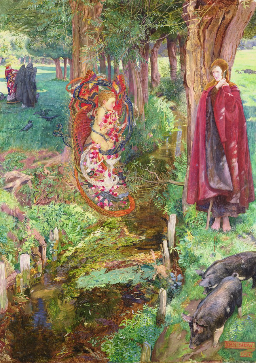 Zeit und Zufall widerfahren allen gleichermaßen, 1901 von John Byam Liston Shaw