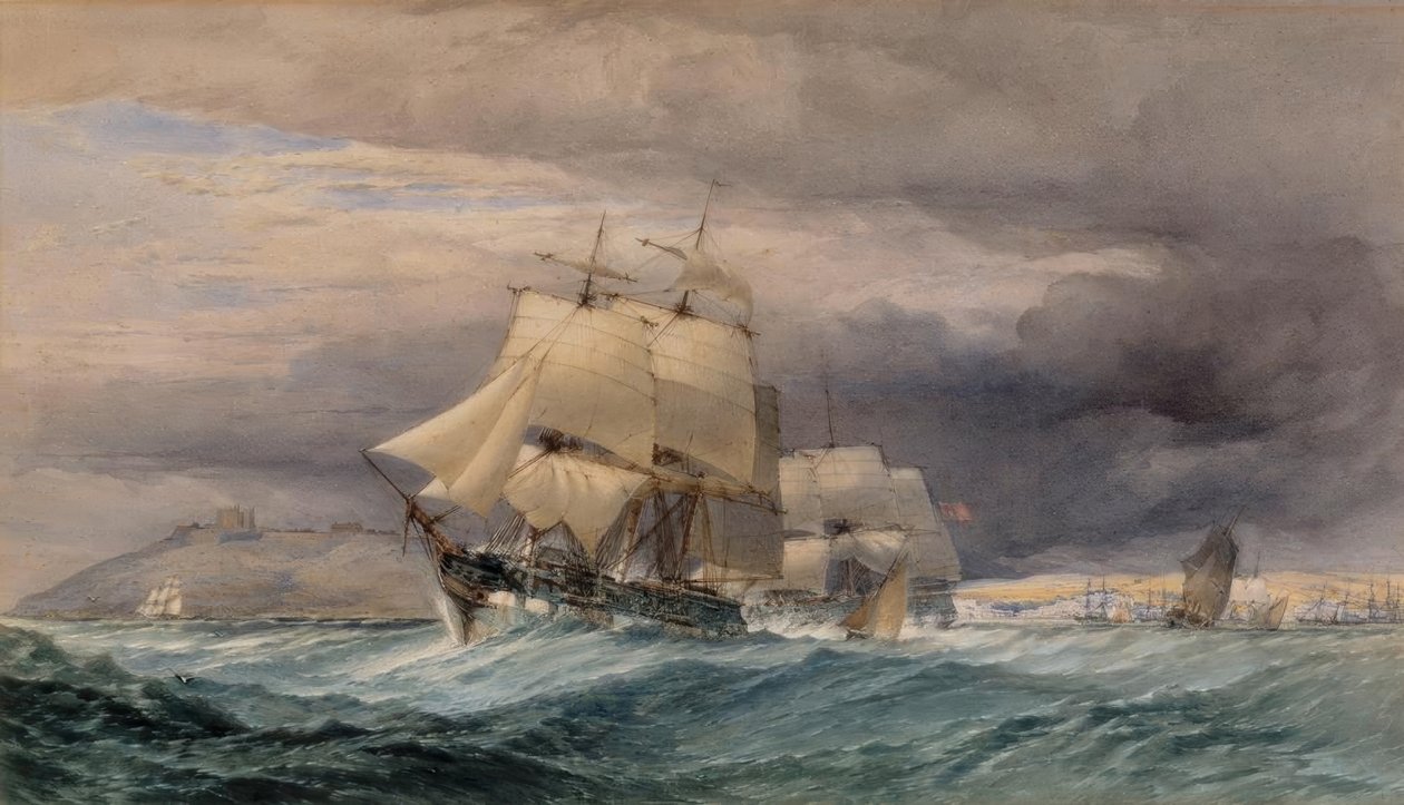 Vor Dover von John Callow