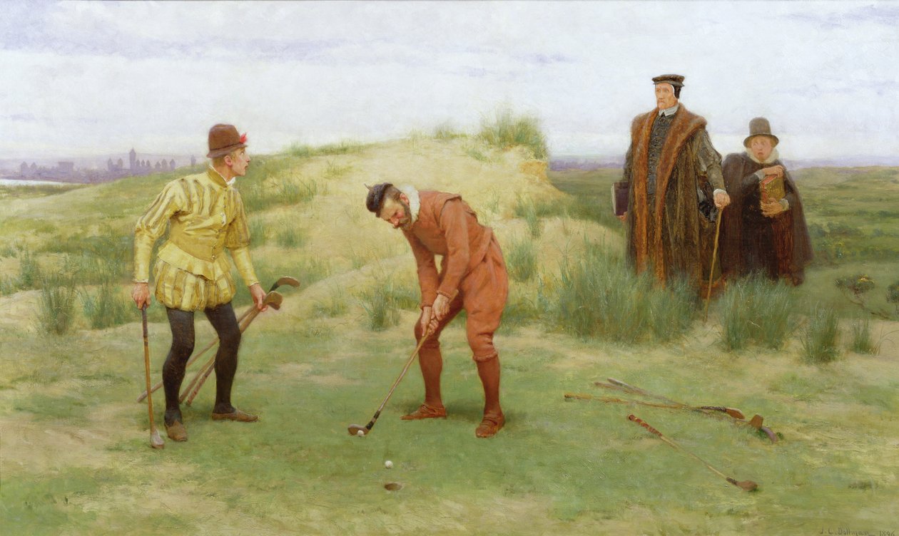 Während der Zeit der Predigten, 1896 von John Charles Dollman