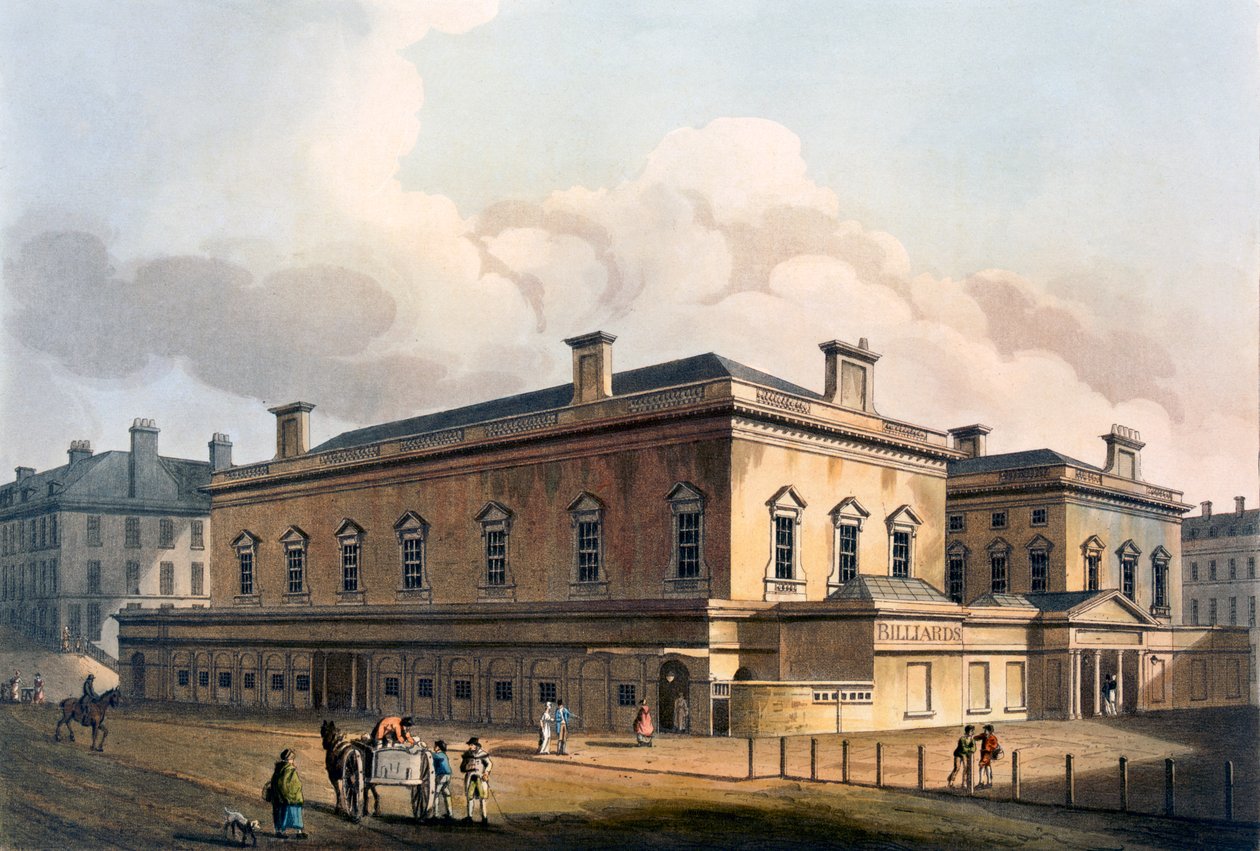 Clubhaus, Bath von John Claude Nattes