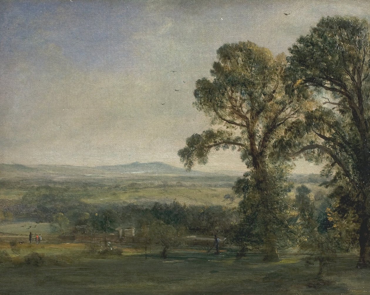 Bardon Hill, Coleorton Hall von John Constable