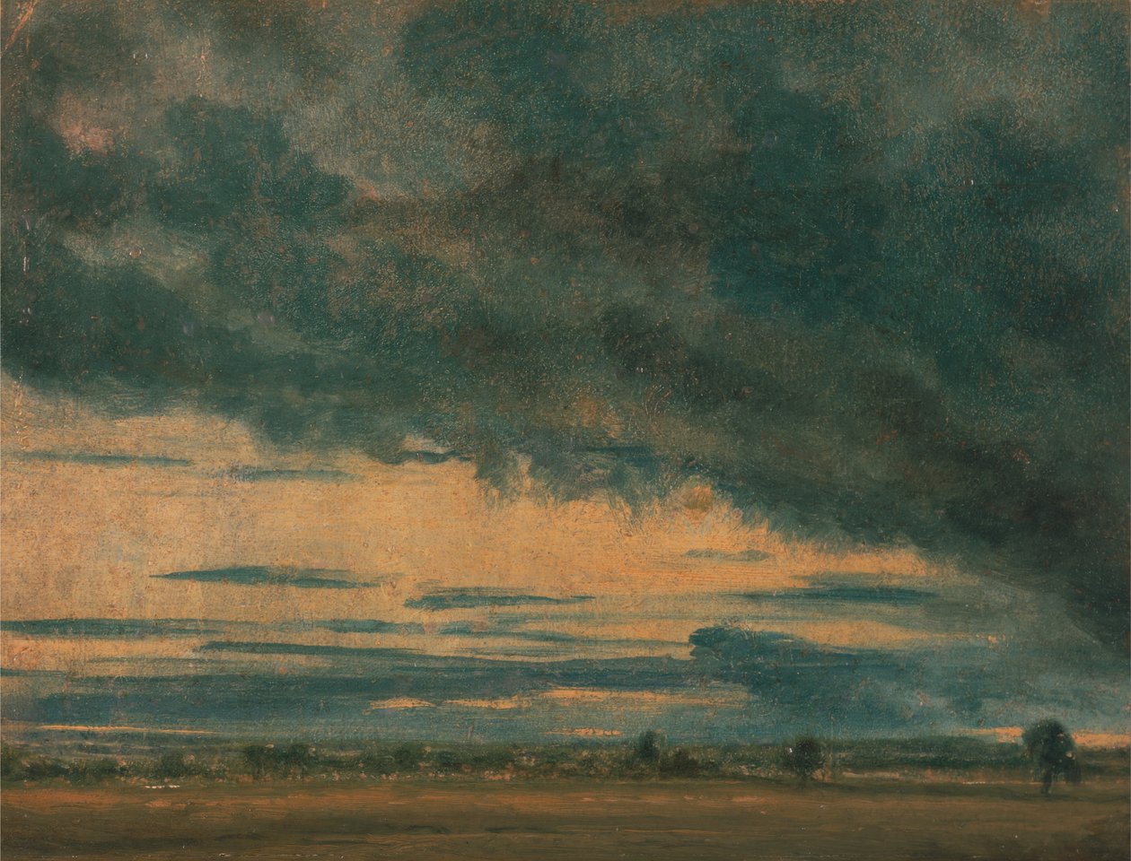 Wolkenstudie von John Constable