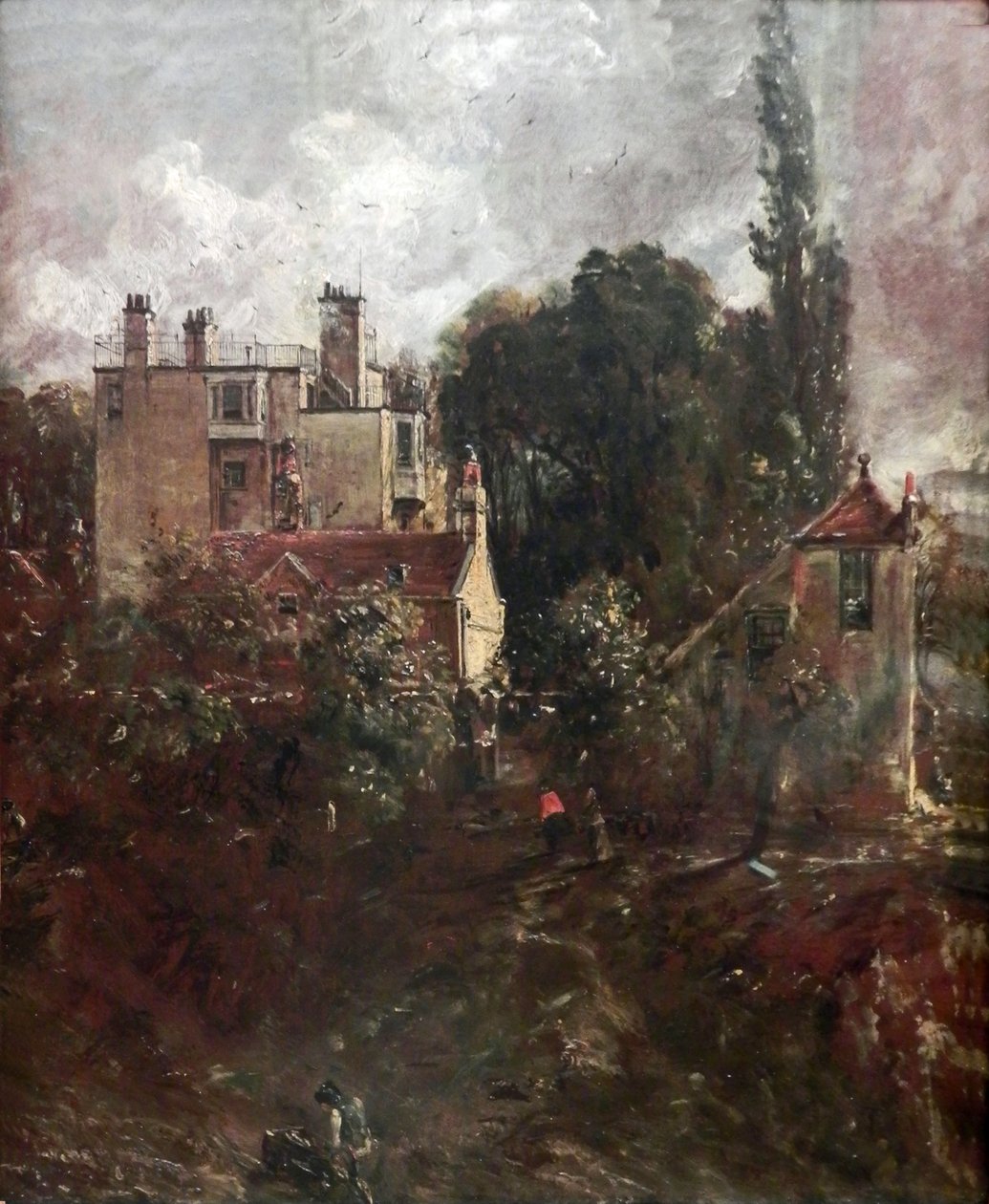Das Haus des Admirals in Hampstead von John Constable