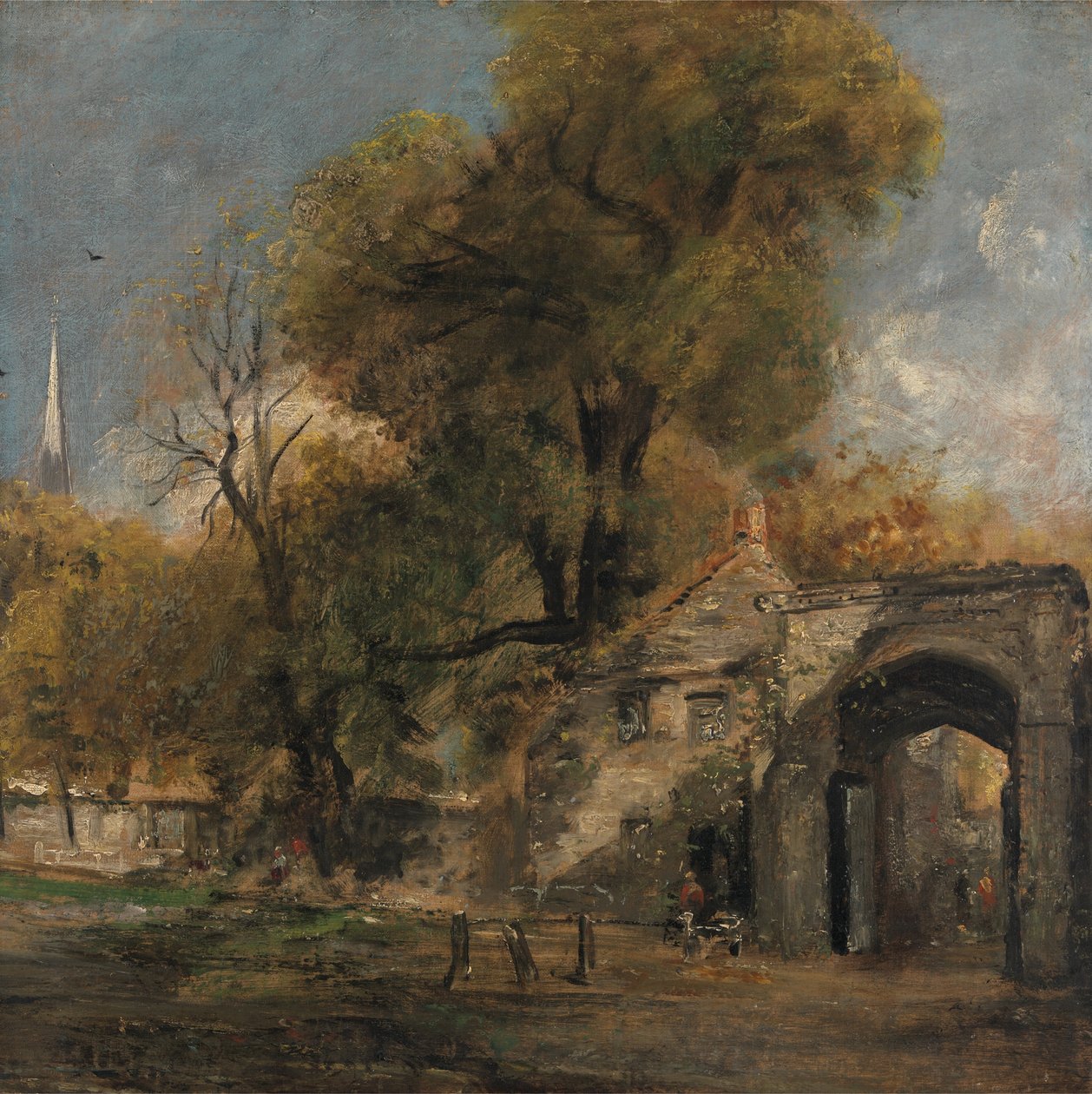 Harnham Gate, Salisbury von John Constable