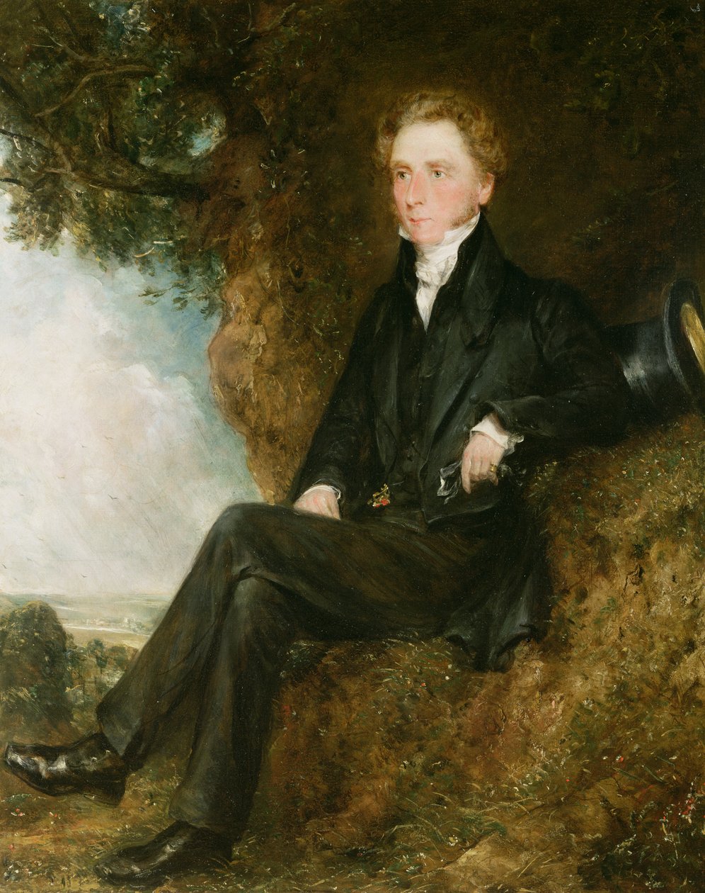 Porträt von Dr. Thomas Simcox Lea, ca. 1828 von John Constable