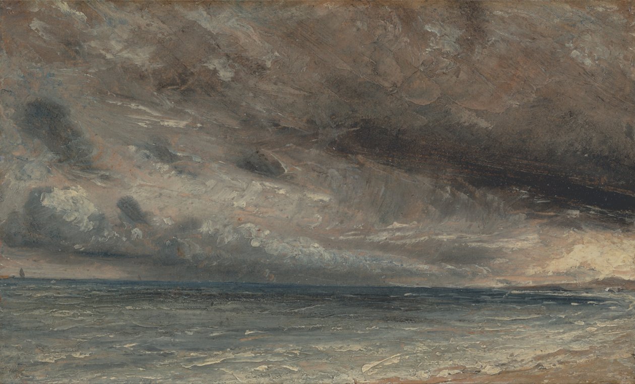 Stürmische See, Brighton von John Constable
