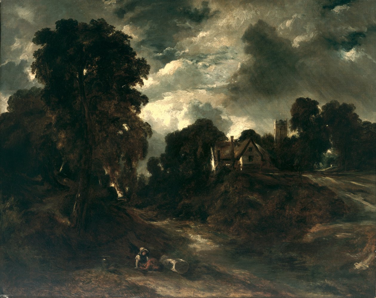Der Pfarrhof von John Constable