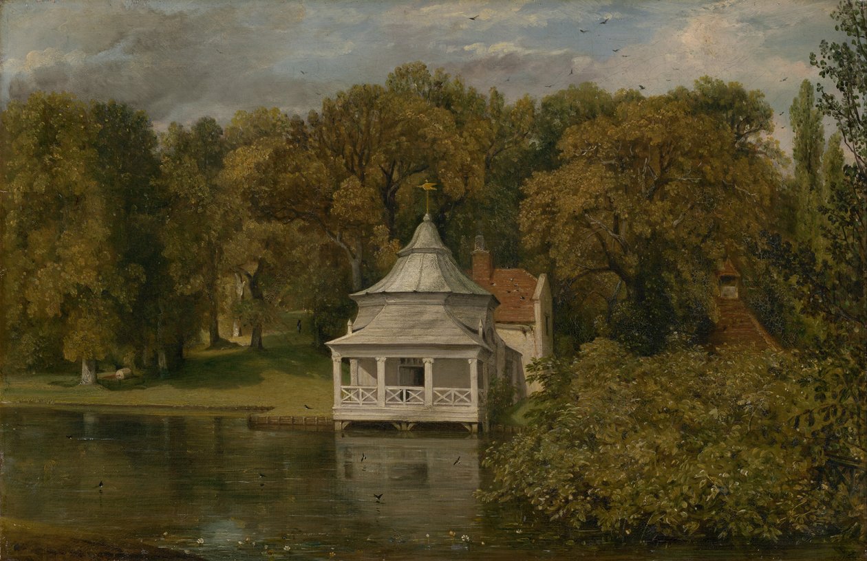Die Quartiere hinter Alresford Hall von John Constable