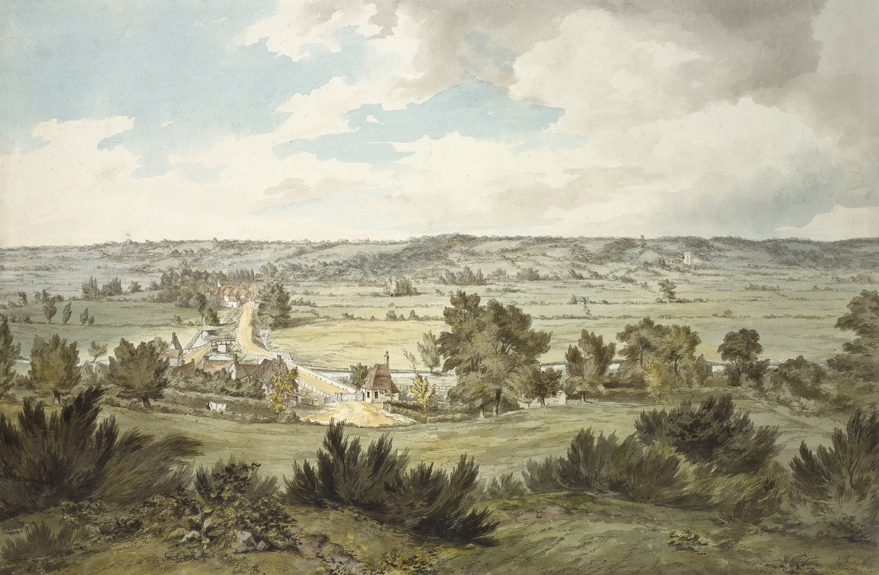 Das Tal der Stour, 19. Jahrhundert von John Constable