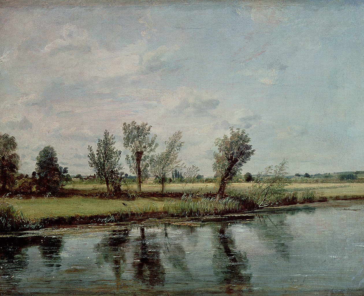 Wiesen bei Salisbury von John Constable