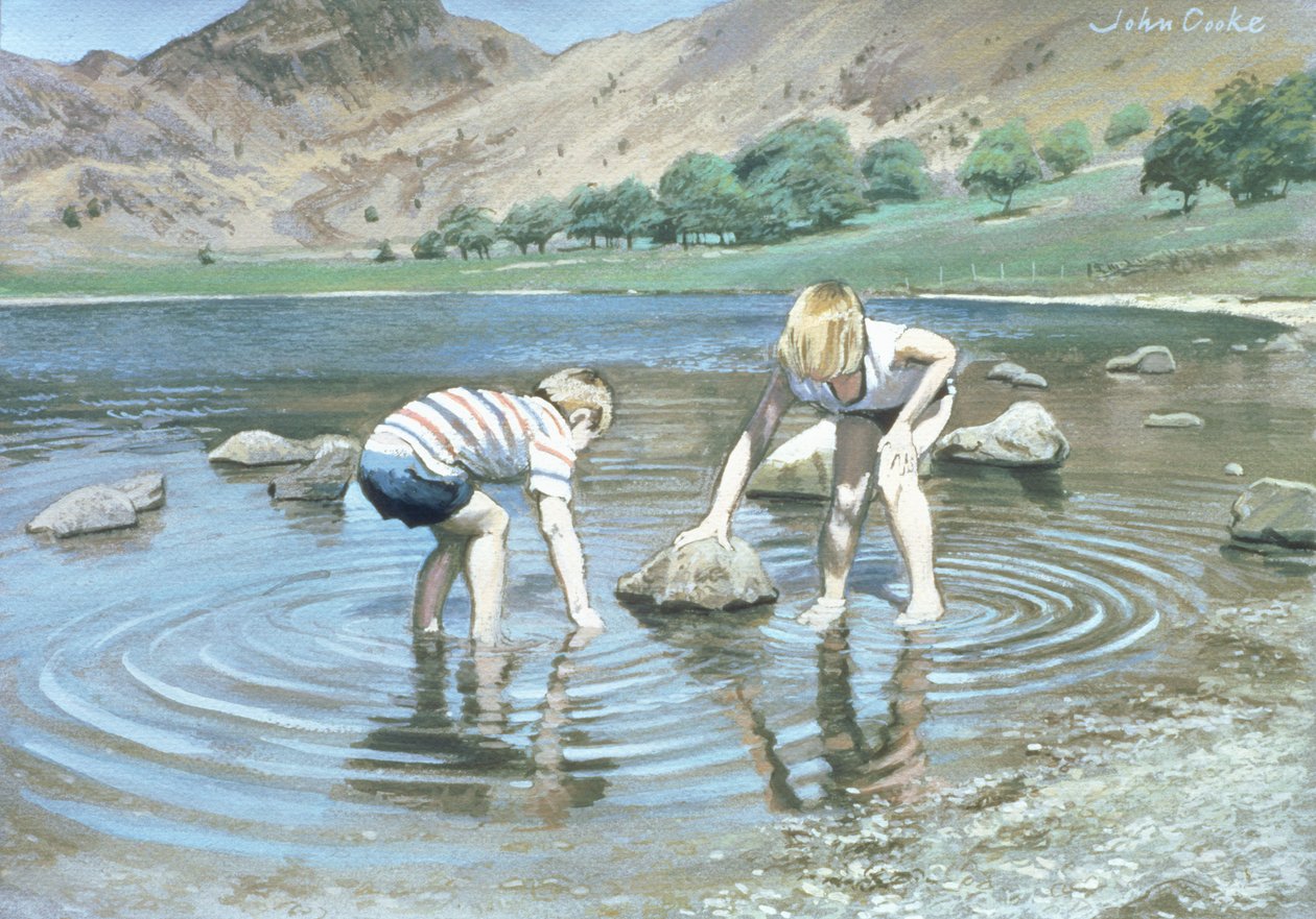 Blea Tarn Sommer, 1987 von John Cooke