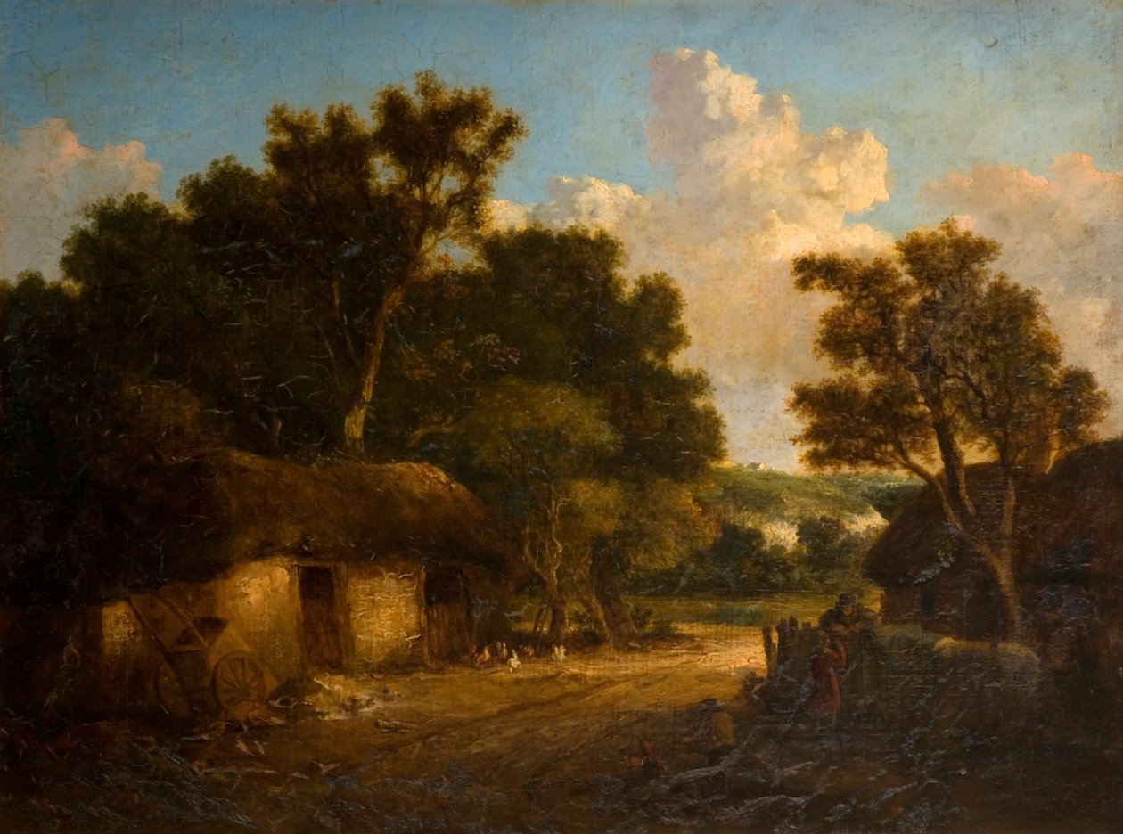 Landschaft mit Hütte von John Crome