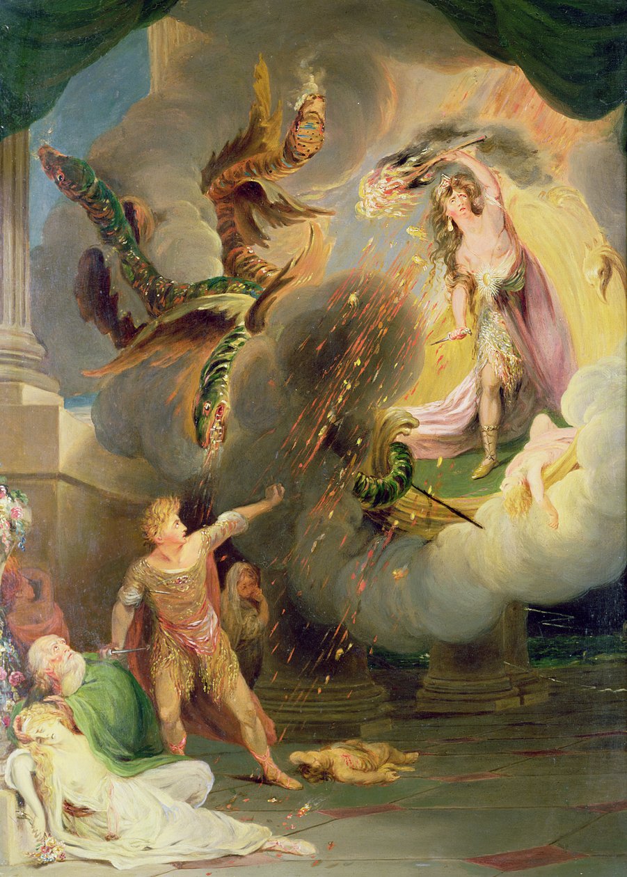 Jason und Medea von John Downman