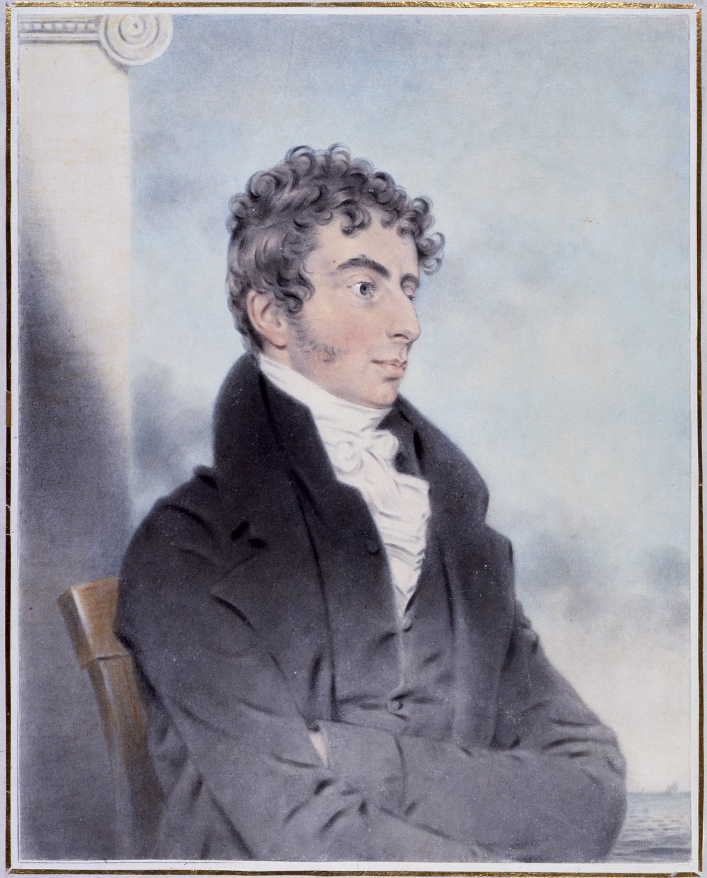 Robert Southey Esq., 1812 von John Downman