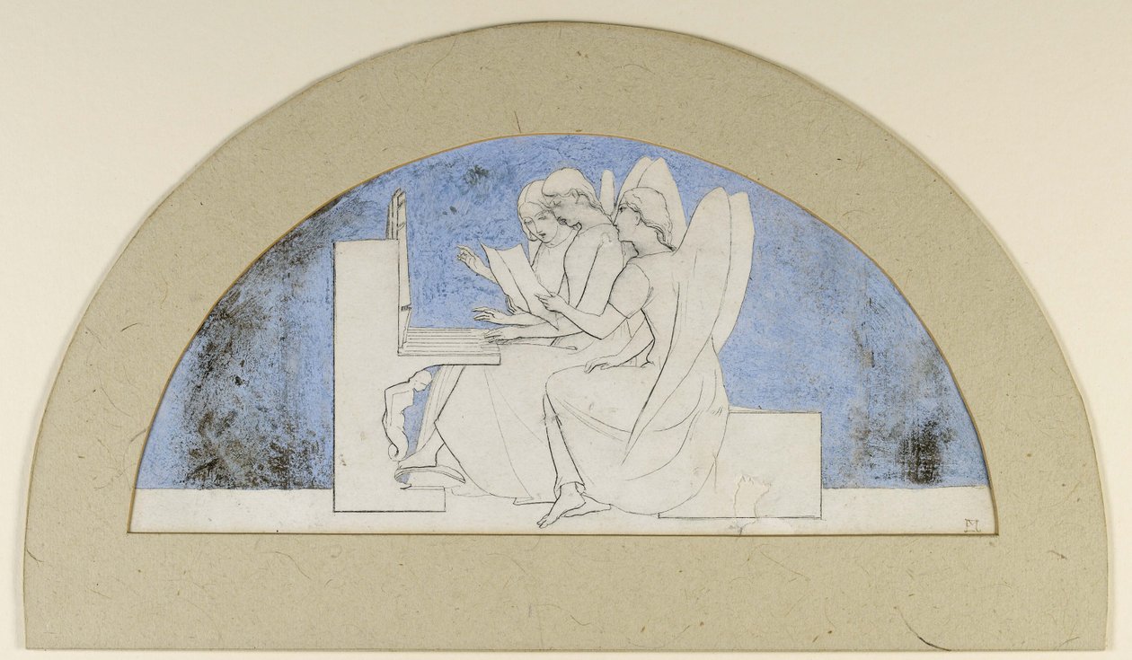 Lunette für Musik von John Everett Millais