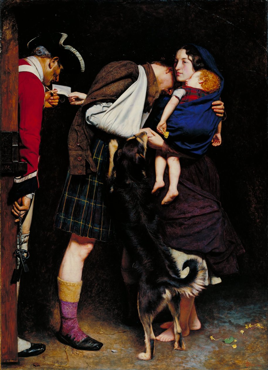 Der Freispruch 1746 von John Everett Millais