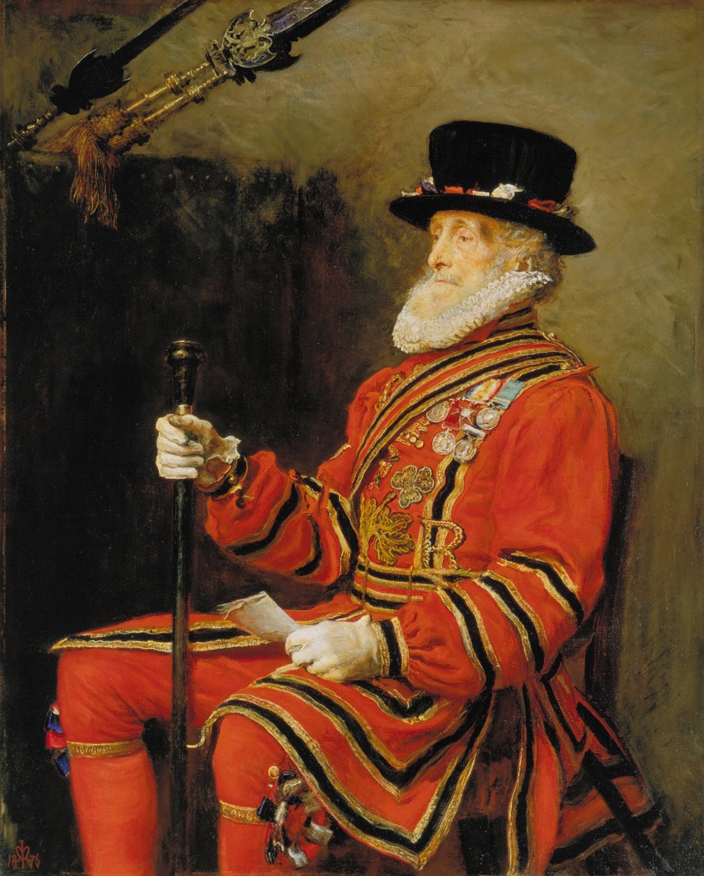 Der Wächter der Garde von John Everett Millais