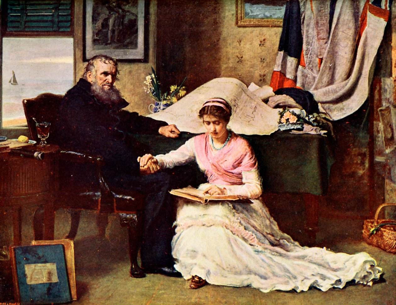 Die Nordwestpassage von John Everett after Millais