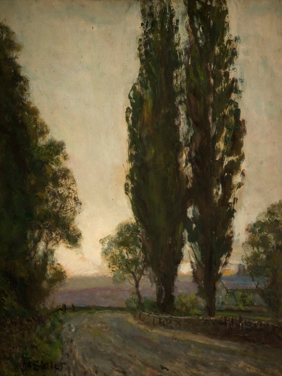 Lombardei-Pappeln von John Falconar Slater