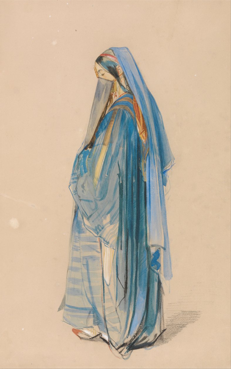 Eine junge türkische Frau von John Frederick Lewis