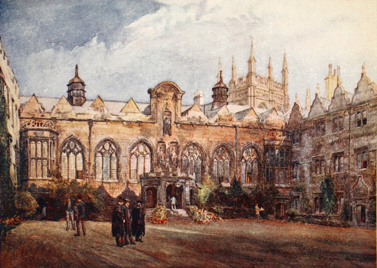 Oriel College, 1903 von John Fulleylove