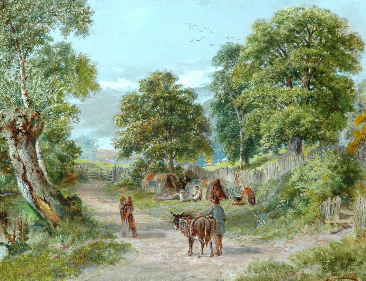 Das Lager der Zigeuner von John Gelder