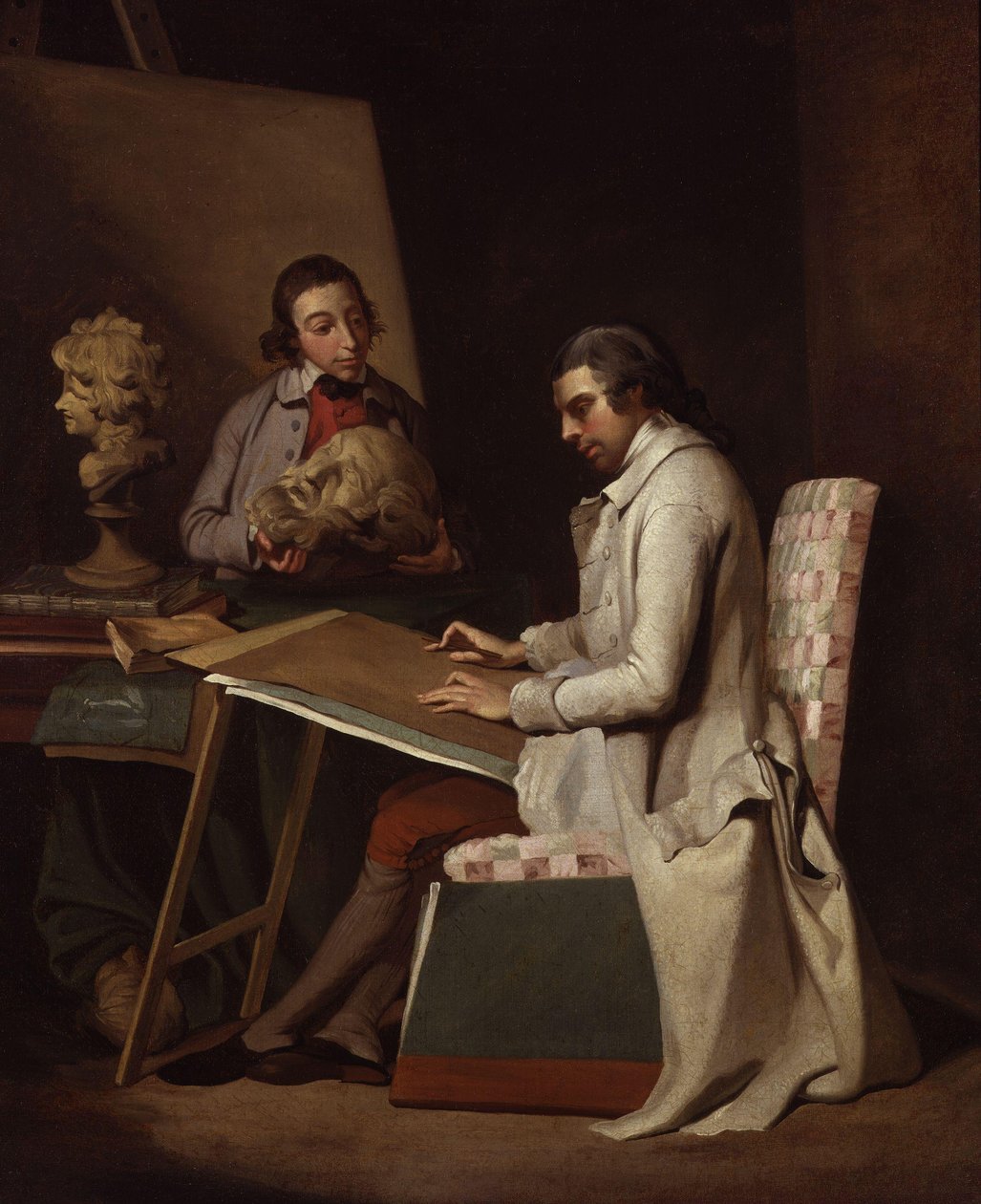 Selbstporträt von John Hamilton Mortimer