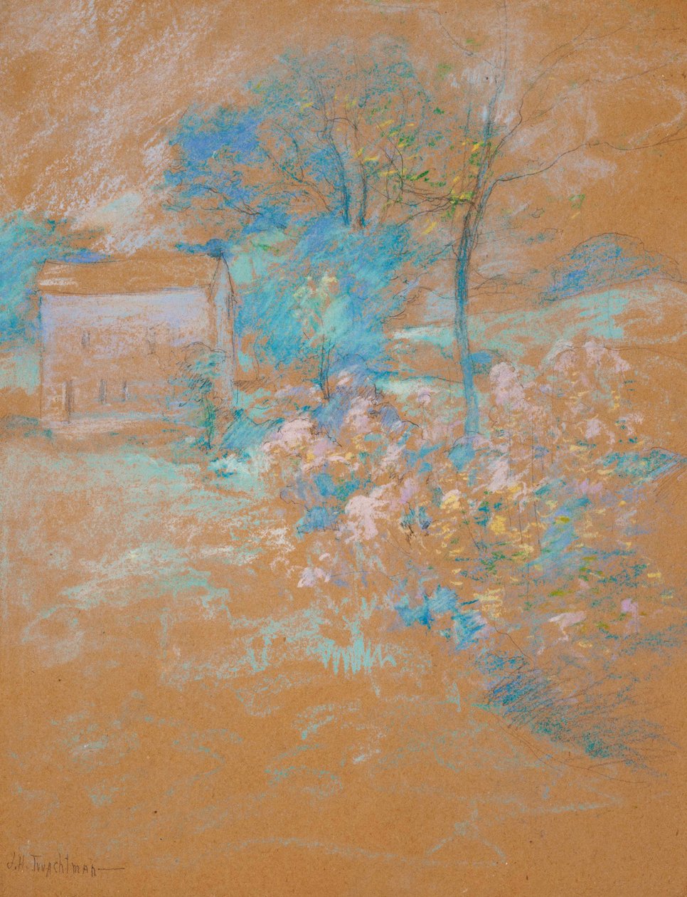 Frühling von John Henry Twachtman