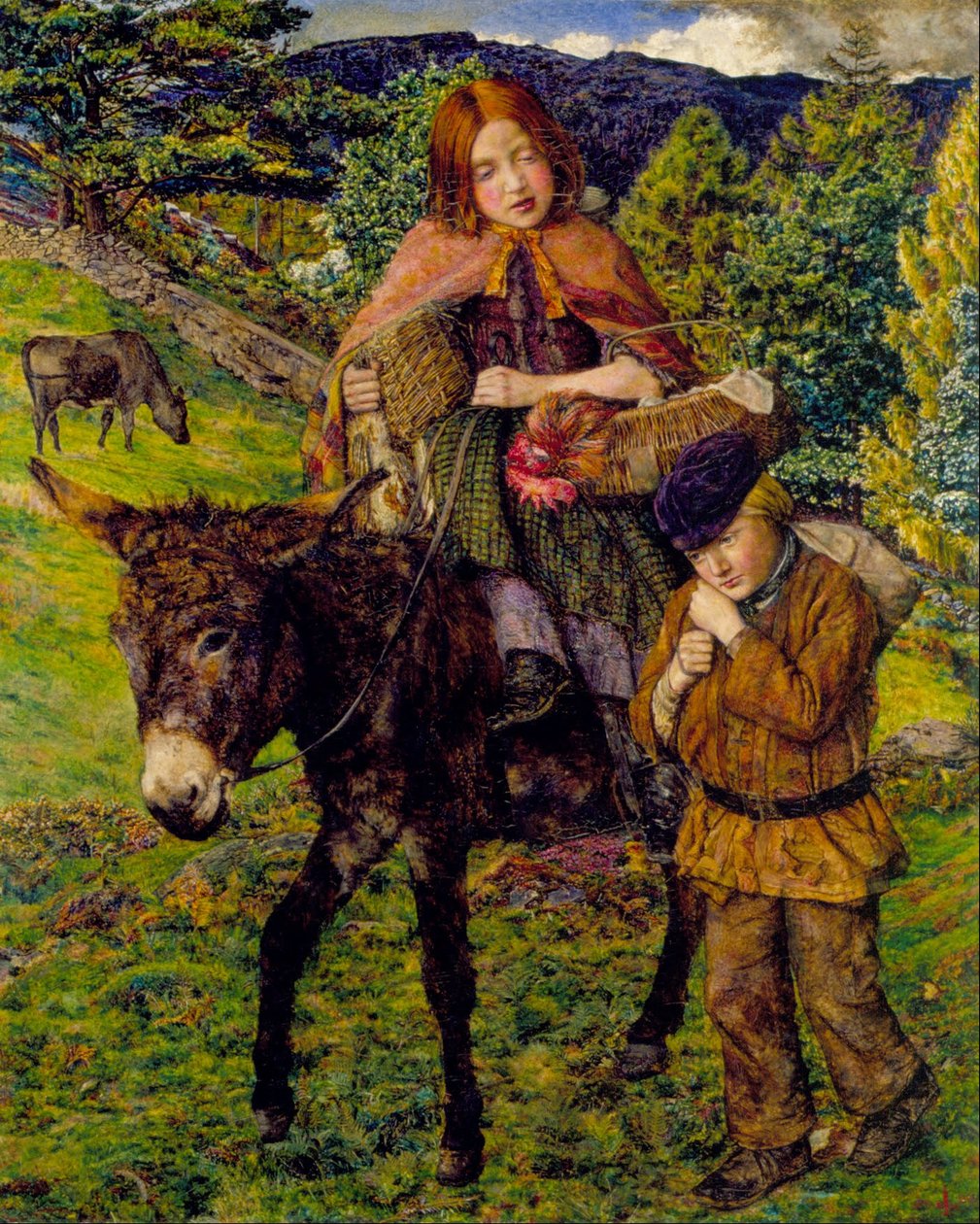 Auf dem Weg zum Markt von John J Lee