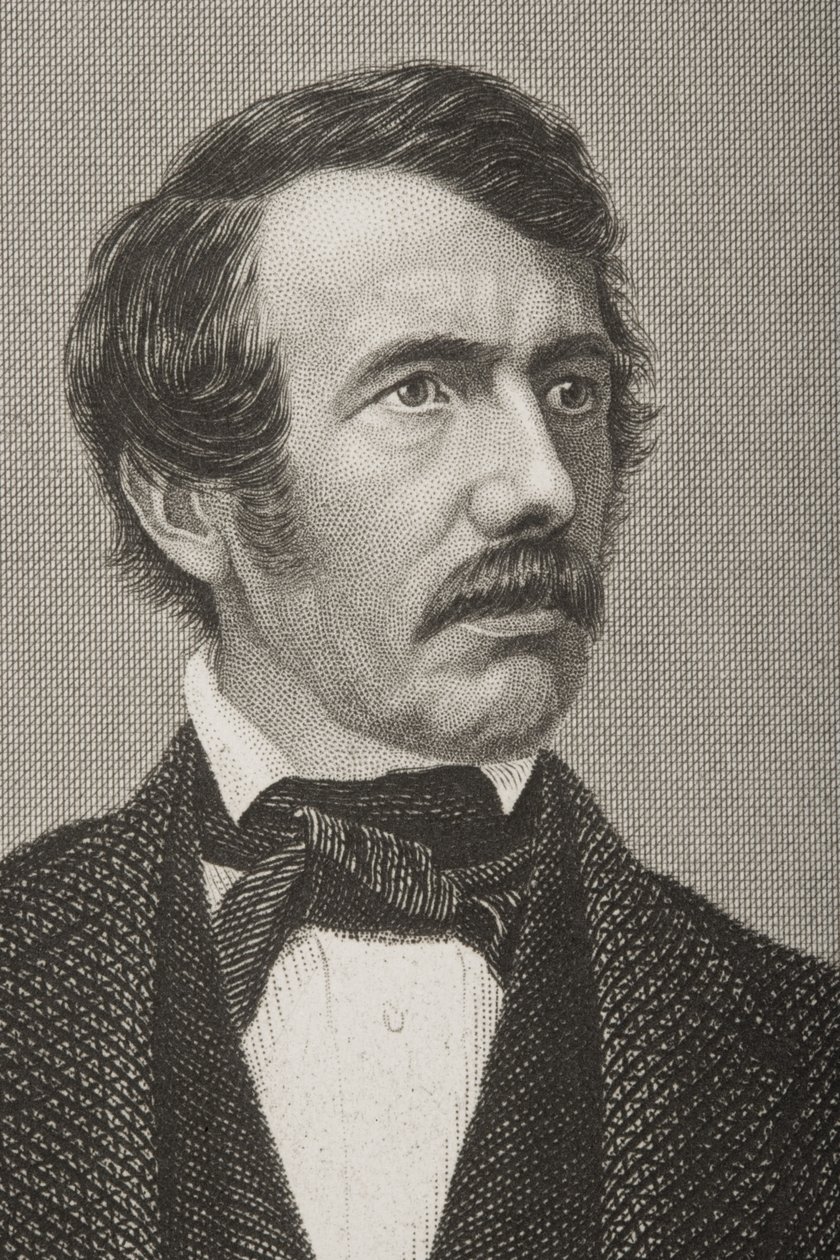 David Livingstone (1813-73), graviert von D.J. Pound nach einem Foto, aus 