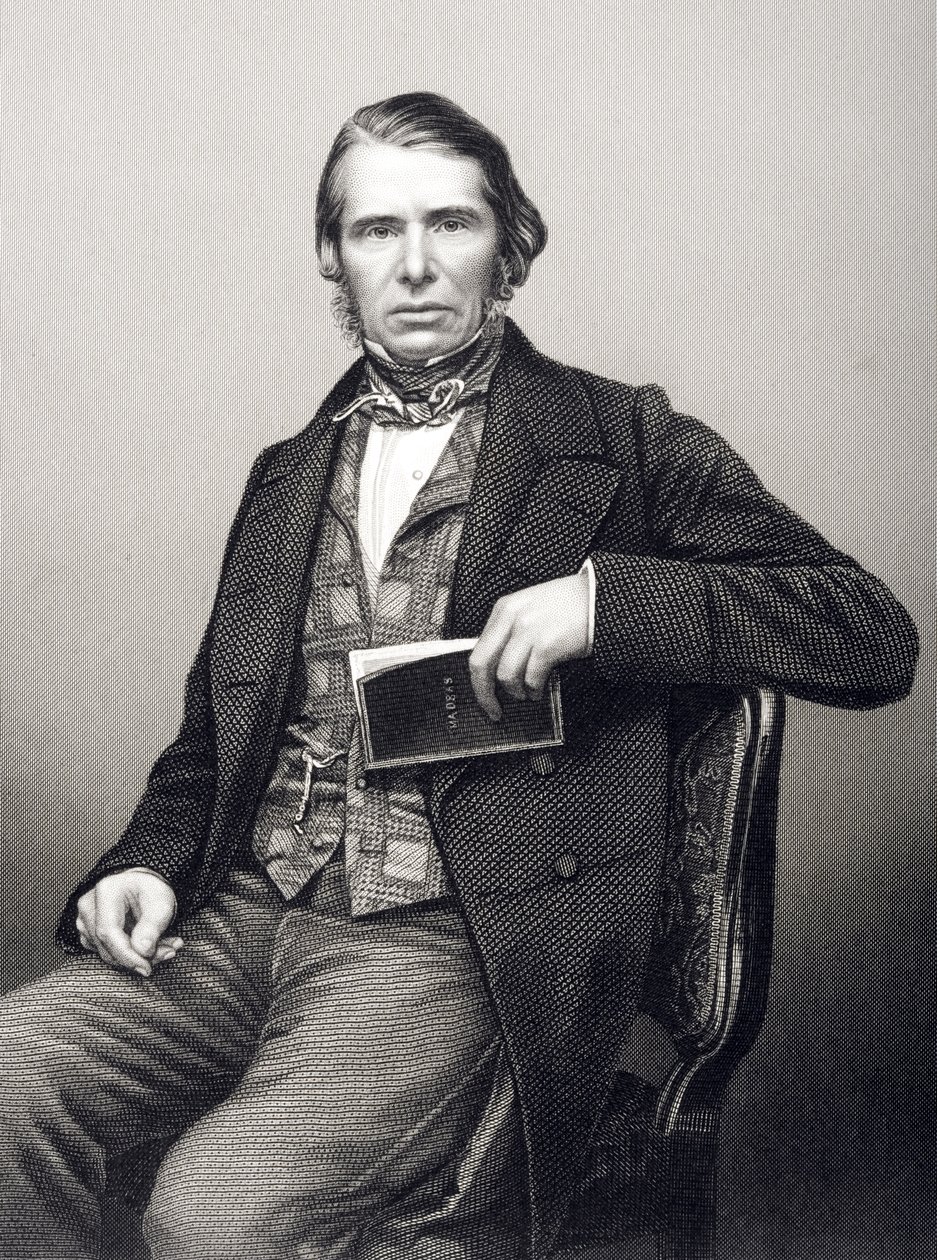 Sir Charles Edward Trevelyan (1807-86) graviert von D.J. Pound nach einem Foto, aus 