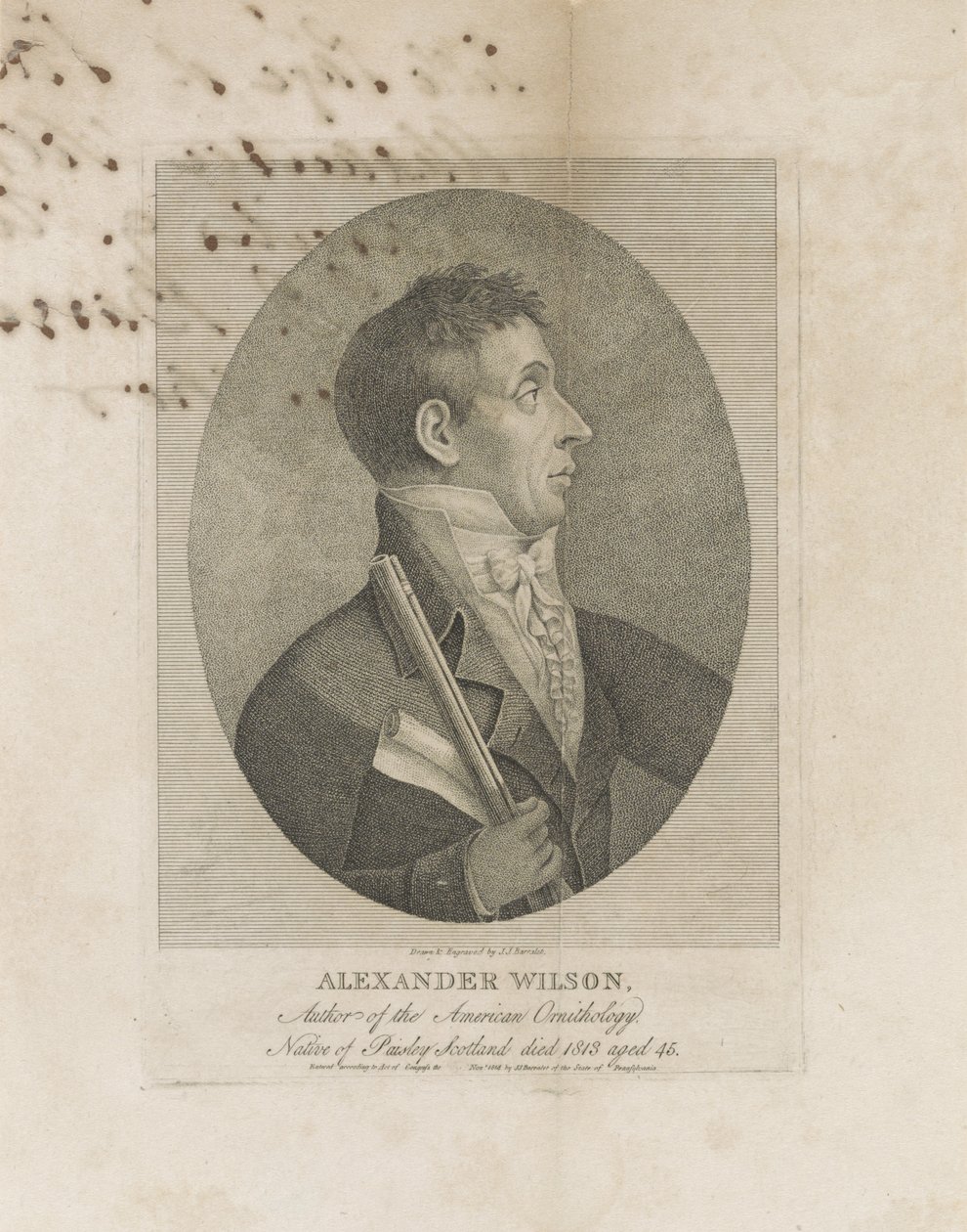 Alexander Wilson, 1814 von John James Barralet