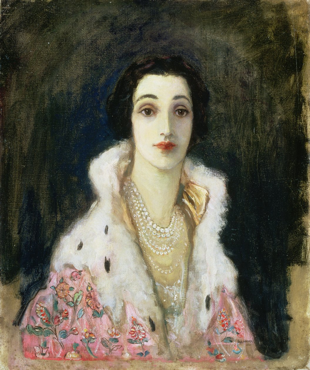 Porträt der Gräfin von Rocksavage (Sybil Sassoon) 1922 von John Lavery