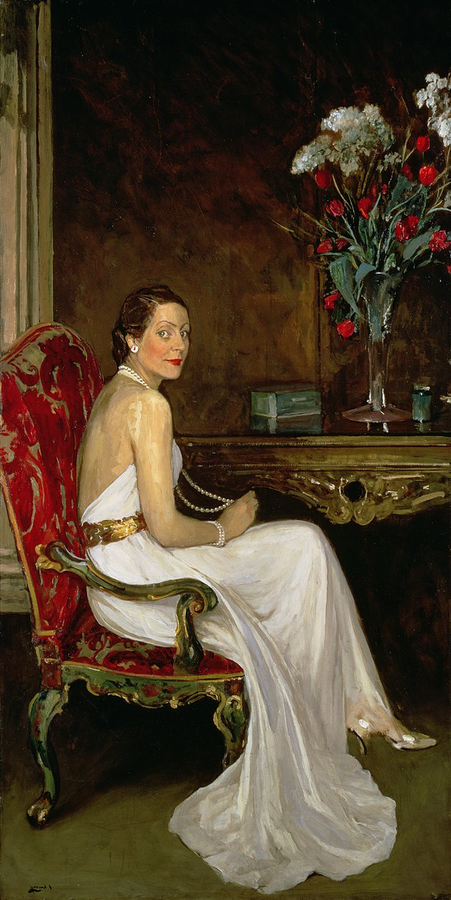 Vikontess Wimborne von John Lavery