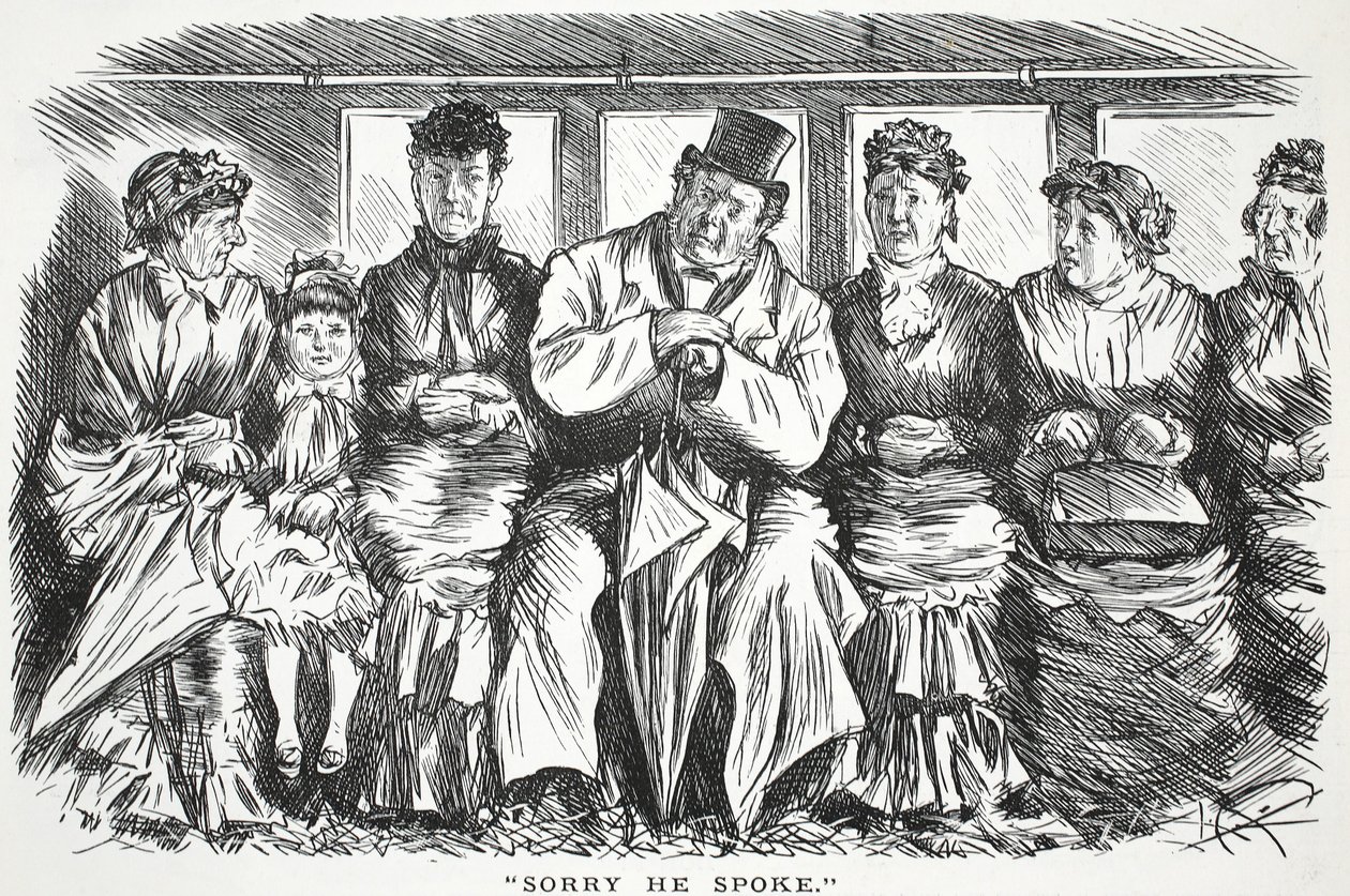 Es tut ihm leid, dass er gesprochen hat von John Leech