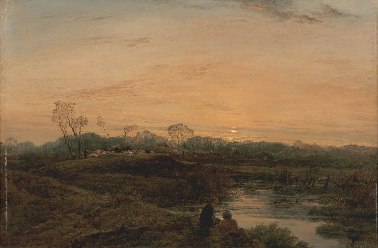 Abend, Bayswater von John Linnell