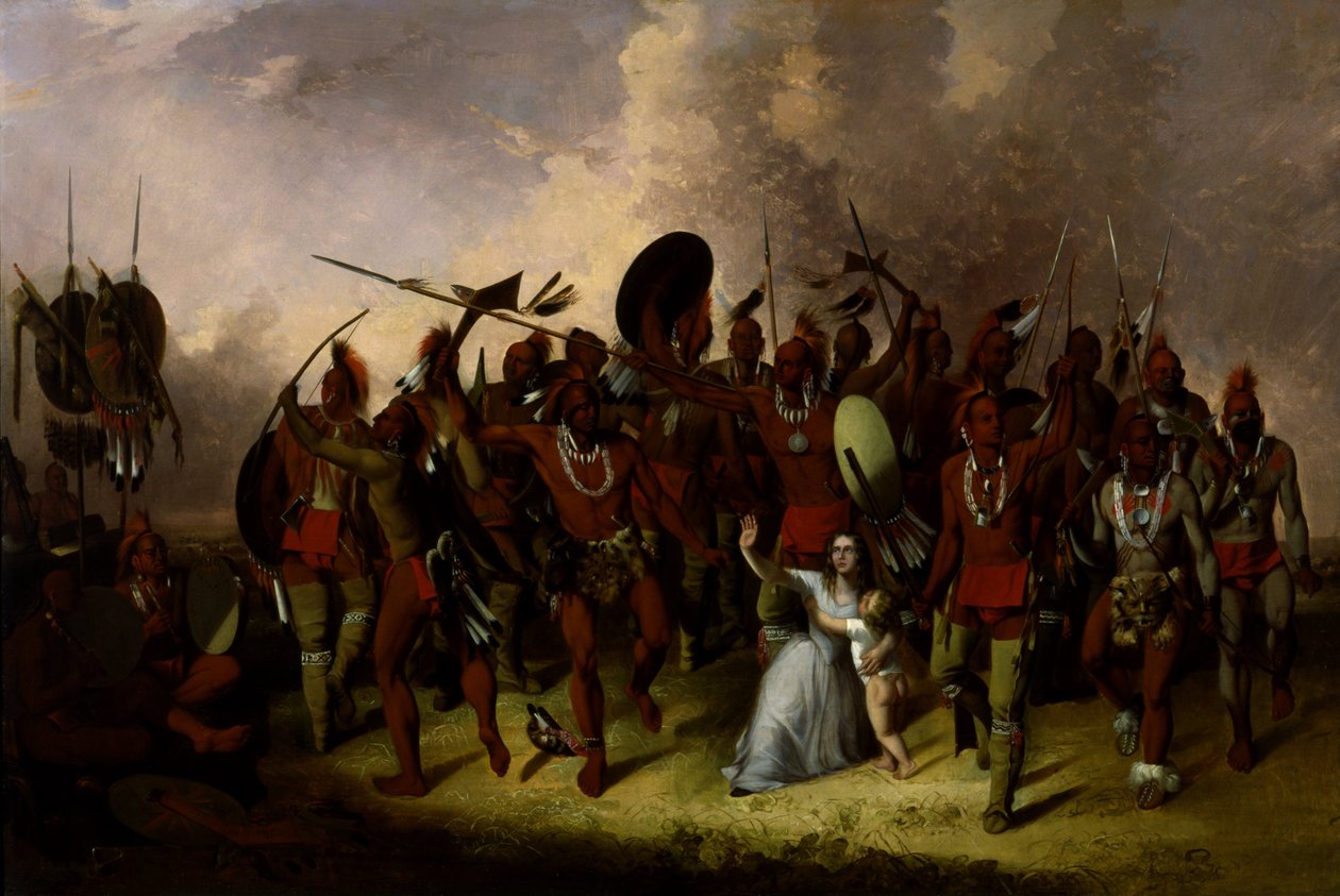 Osage Skalptanz von John Mix Stanley
