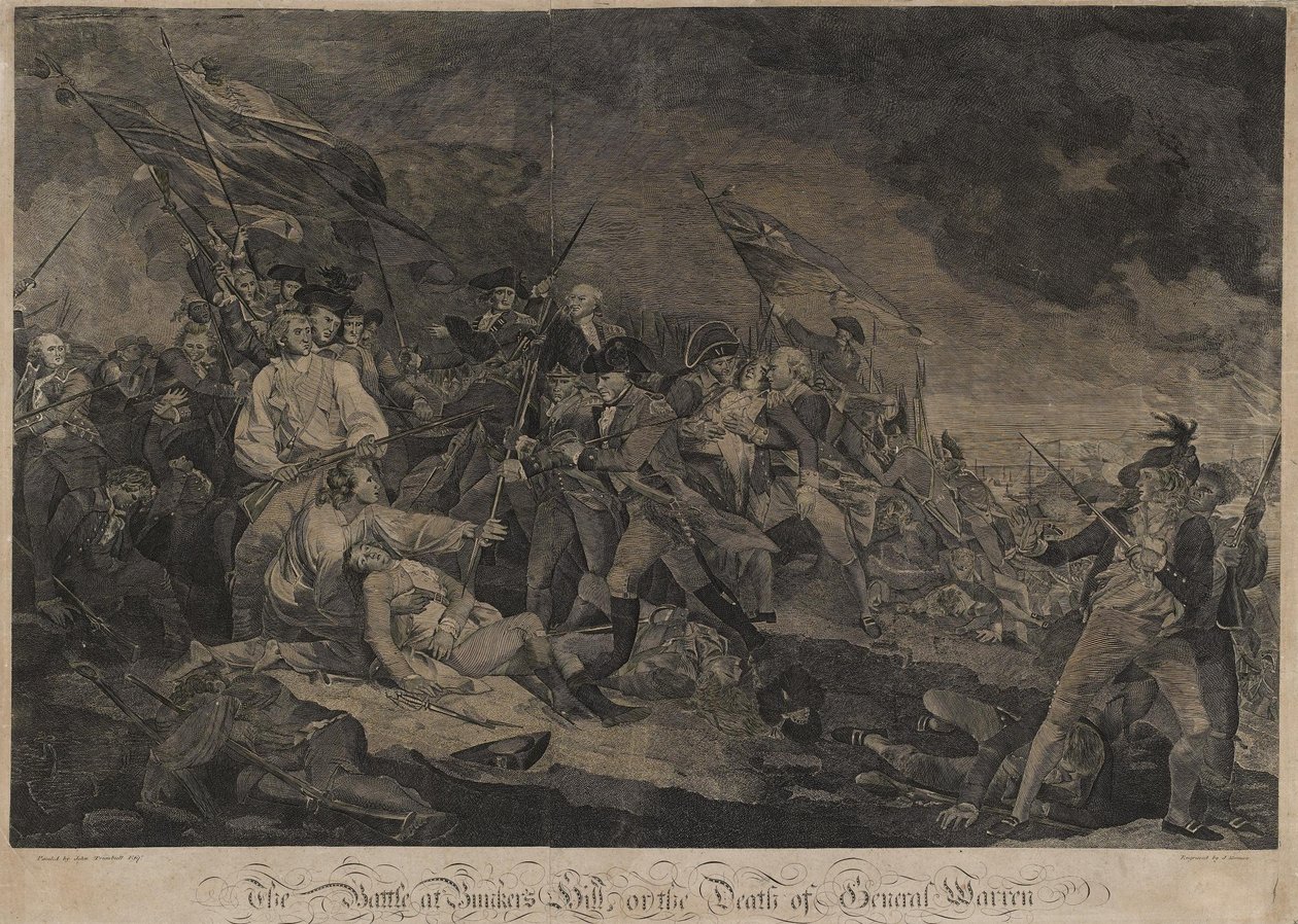 Die Schlacht am Bunker Hill oder Der Tod von General Warren von John Norman