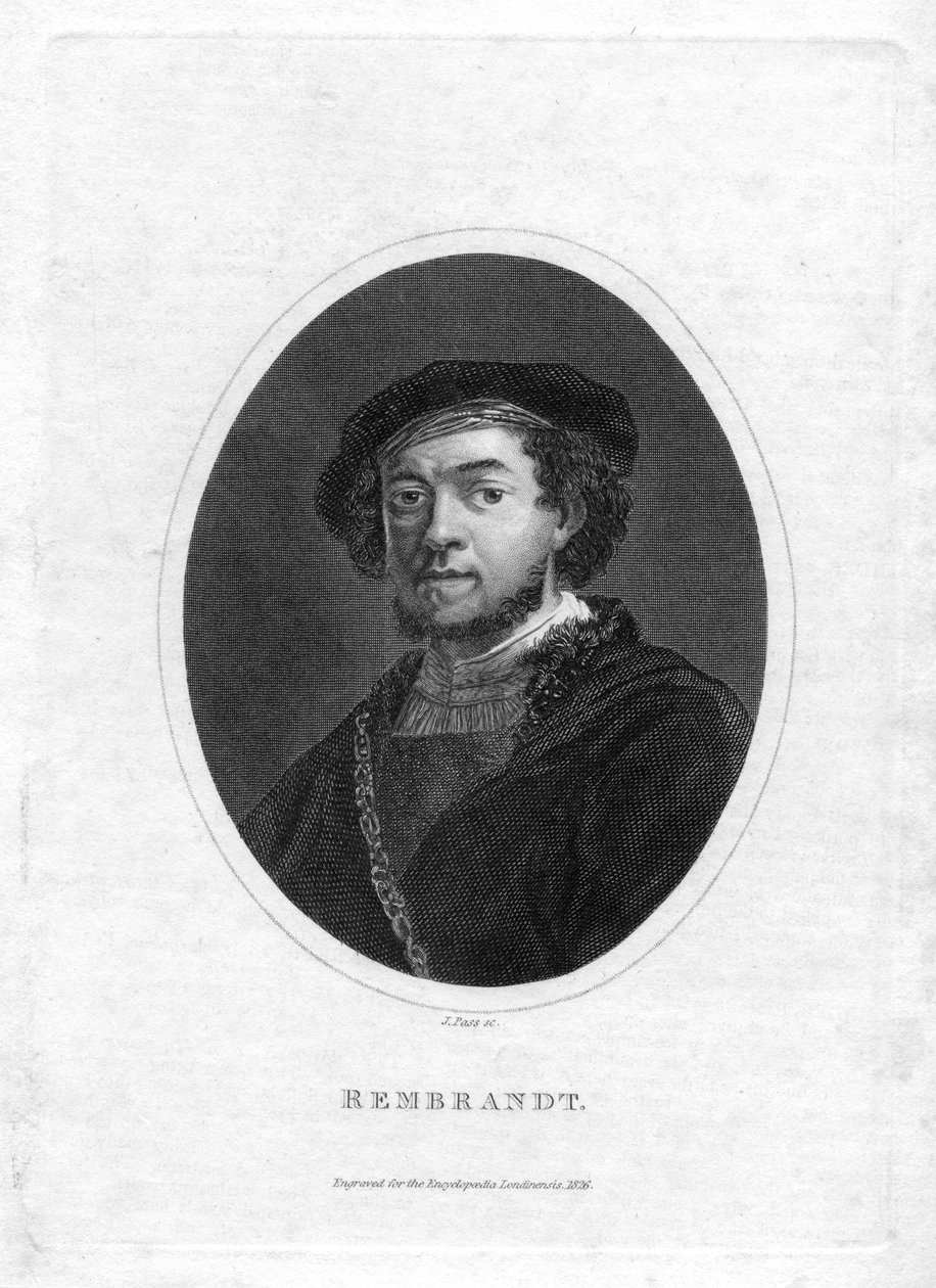 Rembrandt van Rijn (von Pass) von John Pass